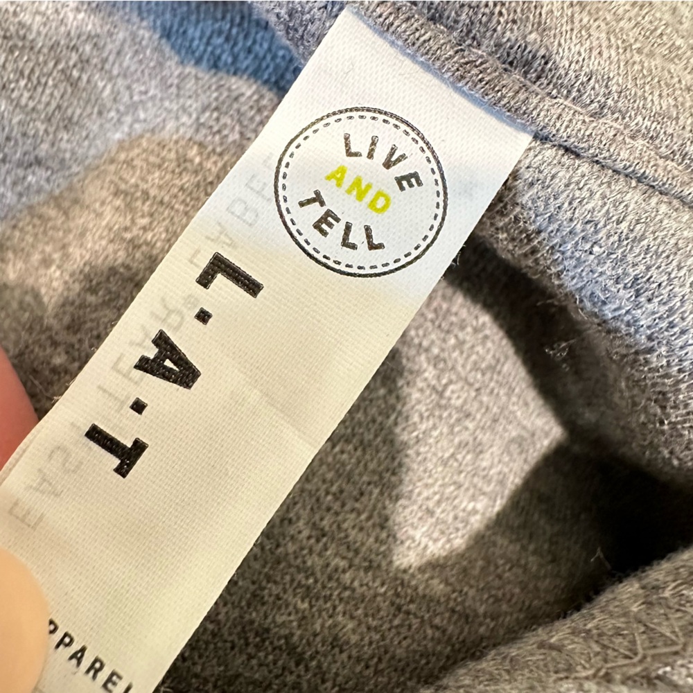 New L.A.T. Surfing Skeleton Beer Bottle Grey Hoodie Size XL - Picture 7 of 8